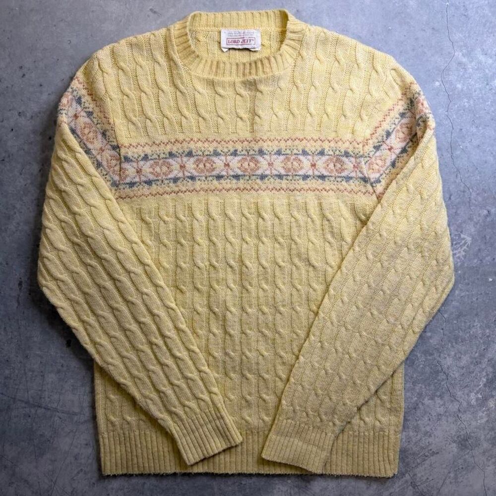 Unbranded Men's Yellow Jumper
